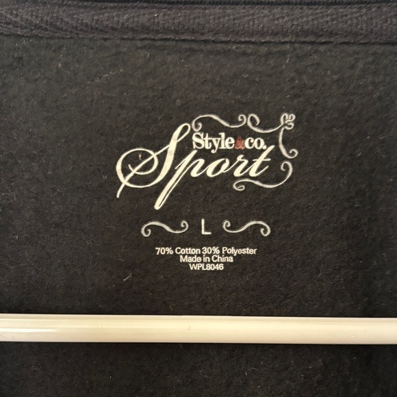 Style & Co. Women's Black Utility Jacket - Picture 2 of 2